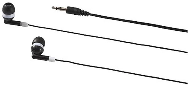 Obrázky: Černá sluchátka v trojúhelníkovém boxu, Obrázek 3