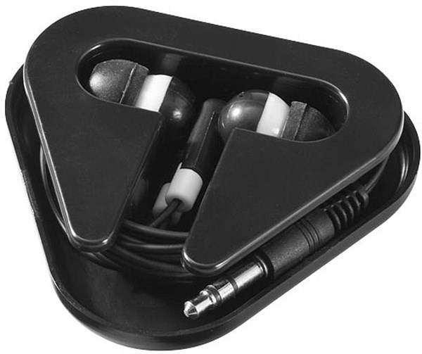 Obrázky: Černá sluchátka v trojúhelníkovém boxu, Obrázek 4