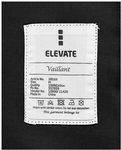 Obrázky: Dám.košile ELEVATE 140 Vaillant d.rukáv černá L, Obrázek 12