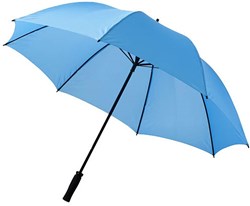 Obrázky: Velký golfový deštník odolný bouřce, modrý