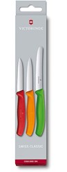 Obrázky: Sada tří barevných nožů VICTORINOX v krabičce