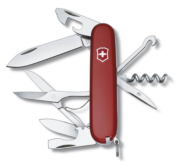 Obrázky: Kapesní nůž VICTORINOX CLIMBER červený, Obrázek 2