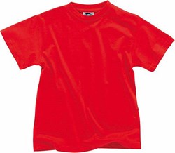 Obrázky: Dětské SLAZENGER 150g červené triko 104/4