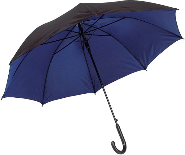 Obrázky: Modro-černý automatický deštník