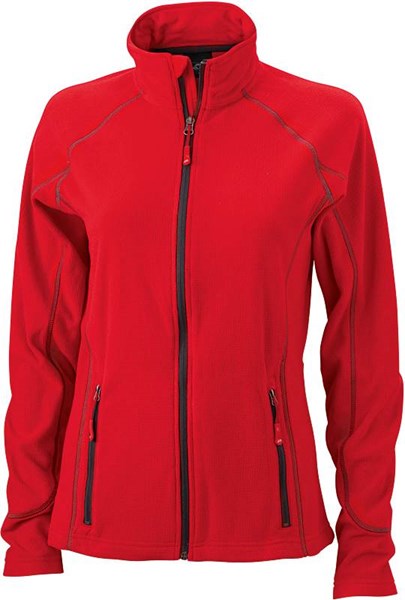 Obrázky: Stella 190 červená dámská fleecová bunda XL