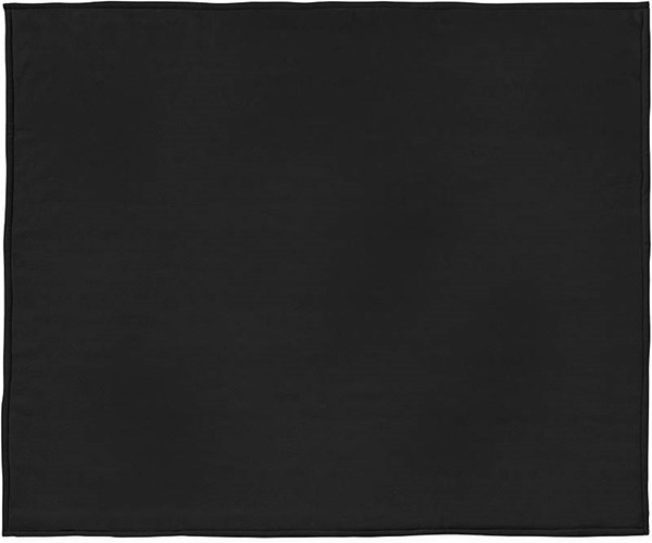 Obrázky: Luxusní černá jemná fleecová deka SEASONS, Obrázek 2