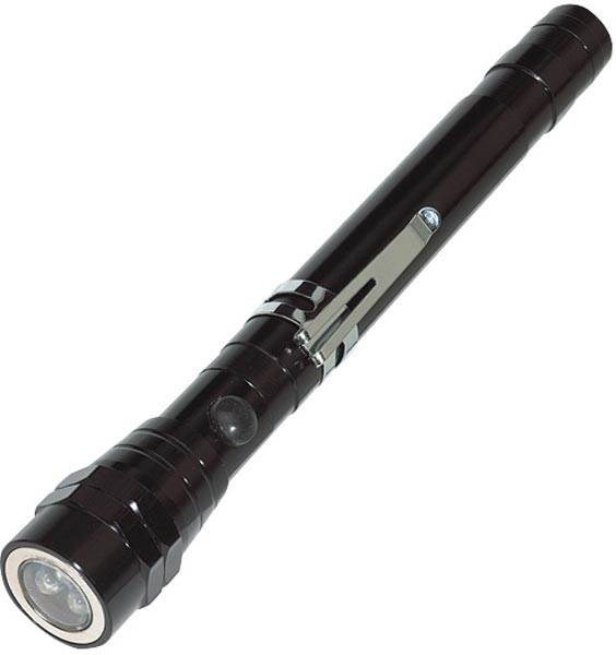 Obrázky: Černá teleskopická LED svítilna Reflect s magnety, Obrázek 5