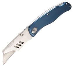 Obrázky: Modrý zavírací nůž MA-BU s 5 náhradními čepelemi