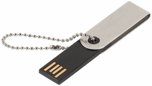 Obrázky: USB flash disk 2GB z broušeného hliníku