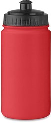Obrázky: Červená plastová sportovní láhev, 500 ml