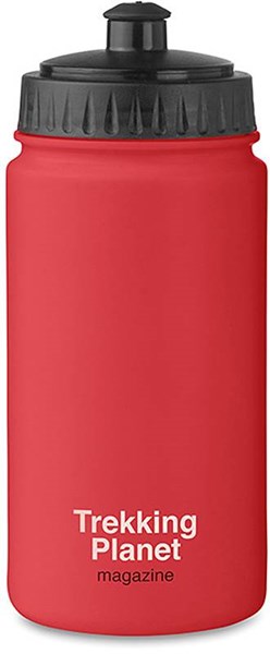 Obrázky: Červená plastová sportovní láhev, 500 ml, Obrázek 2