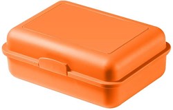 Obrázky: Oranžový plastový větší svačinový box
