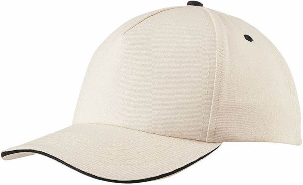 Obrázky: Přírodní čepice s nízkým profilem,sendvičový kšilt
