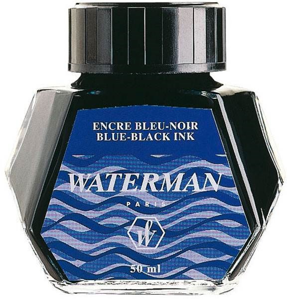 Obrázky: WATERMAN Lahvičkový inkoust - modročerný, Obrázek 1