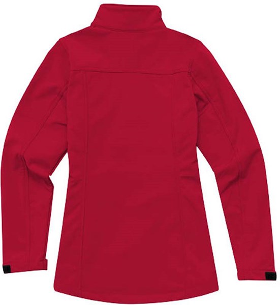 Obrázky: Červená dámská softshellová bunda Maxson ELEVATE L, Obrázek 2