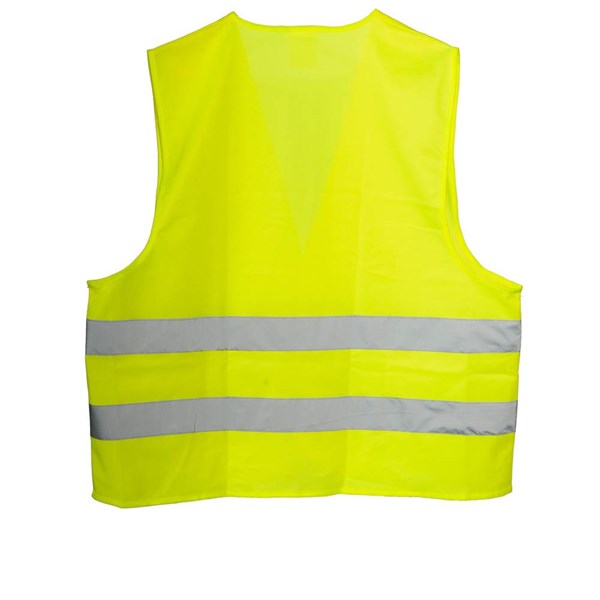 Obrázky: Velká žlutá reflexní bezpečnost. vesta XL/XXL, Obrázek 2