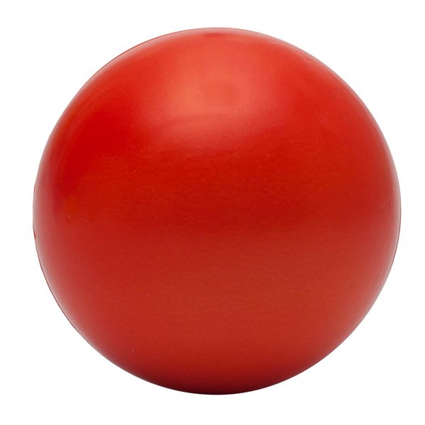 Obrázky: Antistresový míček - smajlík, červený, Obrázek 3