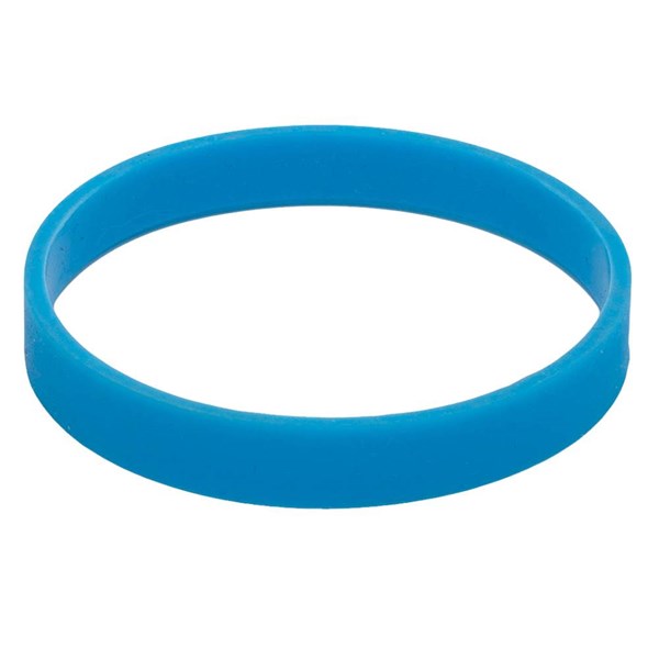 Obrázky: Ozdobný silikonový pásek pro termohrnek sv. modrý, Obrázek 1