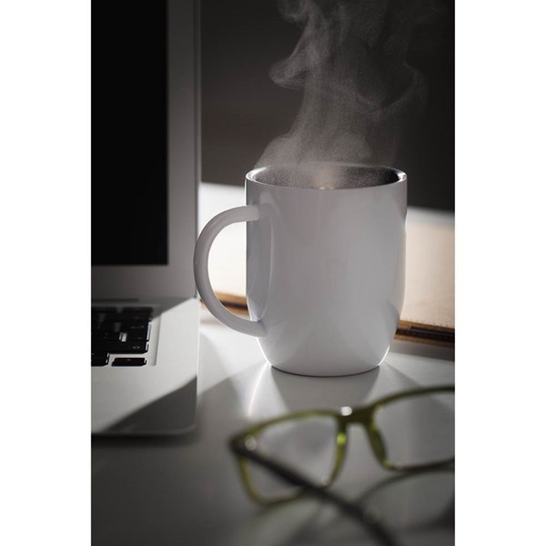 Obrázky: Termohrnek bílý lesklý 350 ml, celonerez., v krabičce, Obrázek 4