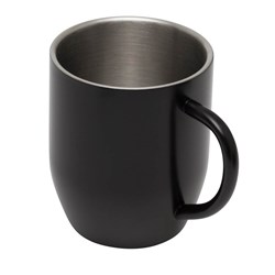 Obrázky: Termohrnek černý matný 350 ml, celonerez., v krabičce