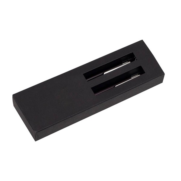 Obrázky: Černá sada hliník. kul. pera a mikrotužky v boxu, Obrázek 2