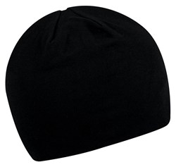 Obrázky: Lehká dvojvrstvá bavlněná čepice černá