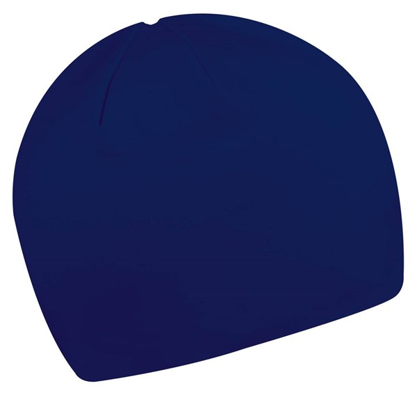 Obrázky: Lehká dvojvrstvá bavlněná čepice tmavě modrá, Obrázek 1