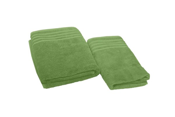 Obrázky: Zelená osuška s bambusem Bamboo, gramáž 530 g/m2, Obrázek 4