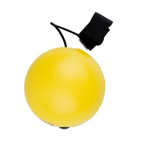 Obrázky: Antistresový míček  - smajlík na gumičce, žlutý, Obrázek 3