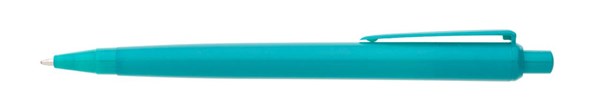 Obrázky: Plastové kuličkové pero LINA, tyrkysové, Obrázek 2