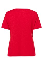 Obrázky: Dámské tričko Sport Melange 180, červená XS