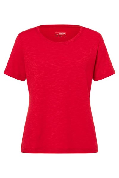 Obrázky: Dámské tričko Sport Melange 180, červená XS, Obrázek 2