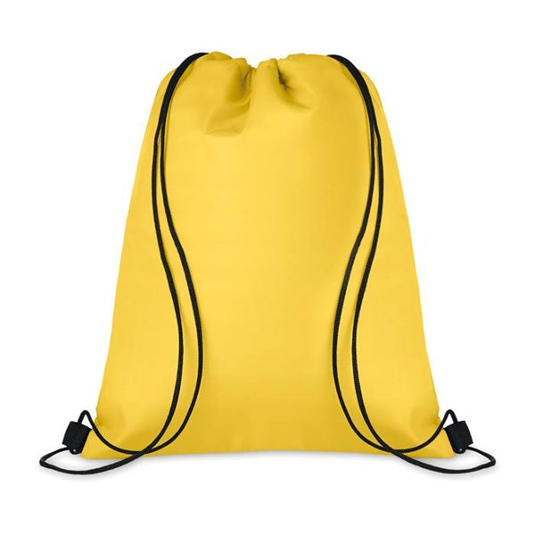 Obrázky: Stahovací chladící batoh, žlutý, Obrázek 1