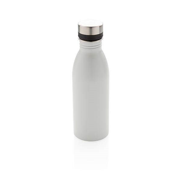 Obrázky: Bílá láhev na vodu z nerezavějící oceli 500 ml, Obrázek 1