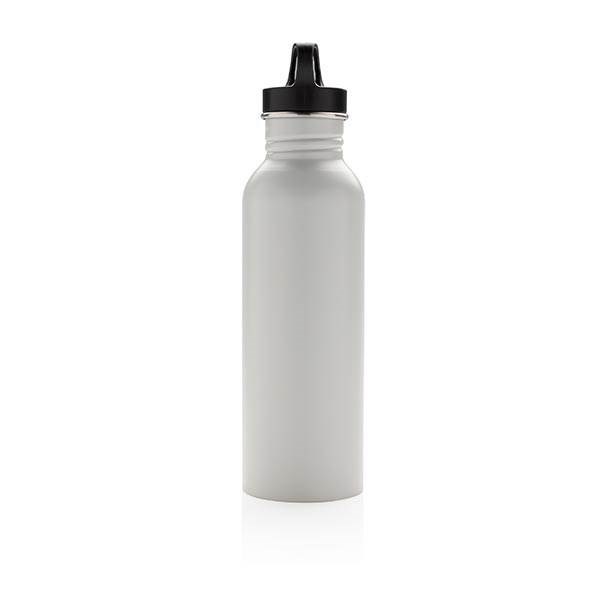 Obrázky: Bílá sportovní láhev na vodu z nerez. oceli, Obrázek 4