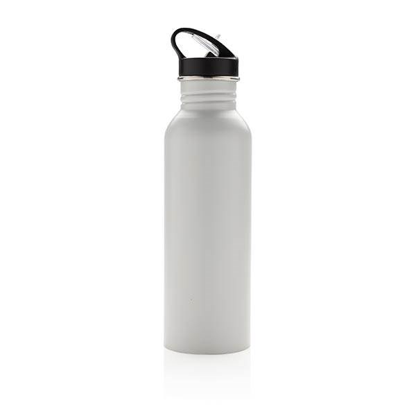 Obrázky: Bílá sportovní láhev na vodu z nerez. oceli, Obrázek 5