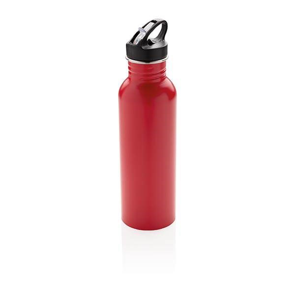 Obrázky: Červená sportovní láhev na vodu z nerez- oceli, Obrázek 1