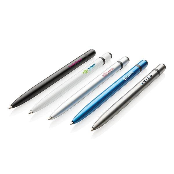 Obrázky: Modré tenké kovové stylusové pero, Obrázek 3