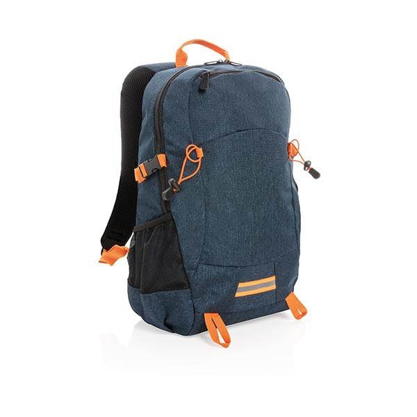 Obrázky: Modrý outdoorový RFID batoh na notebook, Obrázek 1