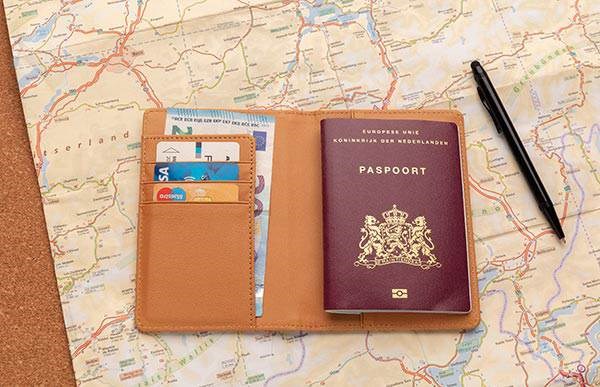 Obrázky: Korková EKO RFID cestovní peněženka-dokladovka, Obrázek 10