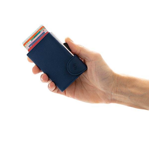 Obrázky: Modré RFID pouzdro C-Secure na karty a bankovky, Obrázek 8
