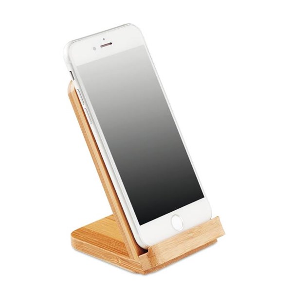 Obrázky: Bezdrátová nabíječka/stojánek na telefon z bambusu, Obrázek 5