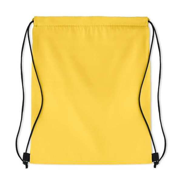 Obrázky: Stahovací chladící batoh, žlutý, Obrázek 2