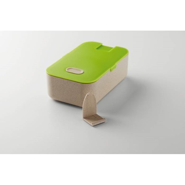 Obrázky: Eko obědová krabička přírodní se zeleným víčkem, Obrázek 11