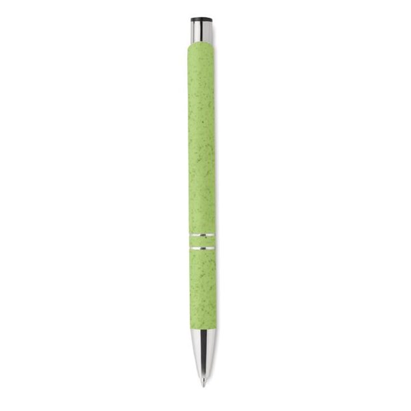Obrázky: Kuličkové pero Jola z pšeničné slámy, zelené, Obrázek 4