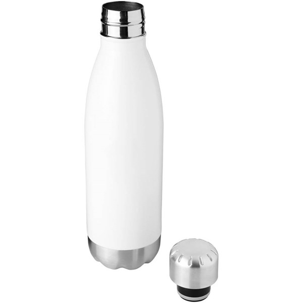 Obrázky: Bílá termoska s vakuovou izolací, 510 ml, Obrázek 2