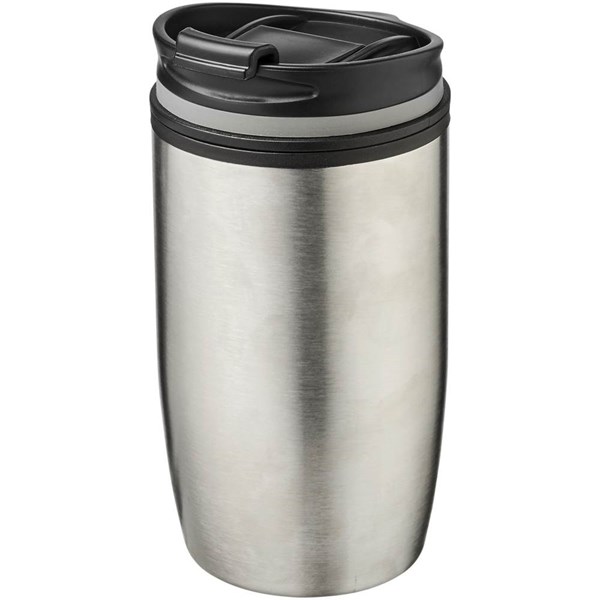 Obrázky: Stříbrný izolovaný termohrnek, 330 ml, Obrázek 1