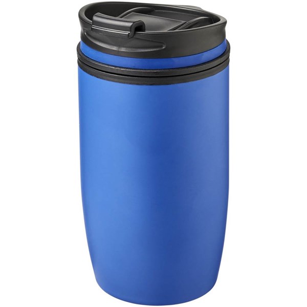 Obrázky: Modrý izolovaný termohrnek, 330 ml, Obrázek 1