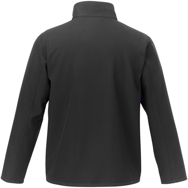 Obrázky: Černá softshellová pánská bunda XL, Obrázek 2