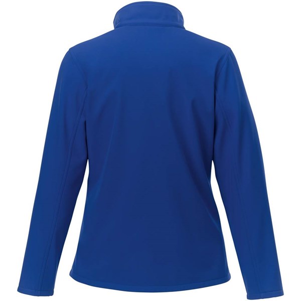 Obrázky: Stř. modrá softshellová dámská bunda M, Obrázek 2